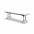 thumbnail image 1 of Iceberg OfficeWorks Wood-Laminate Folding Table, Rectangular, 60 x 30 x 29, Gray/Charcoal, 1 of 2