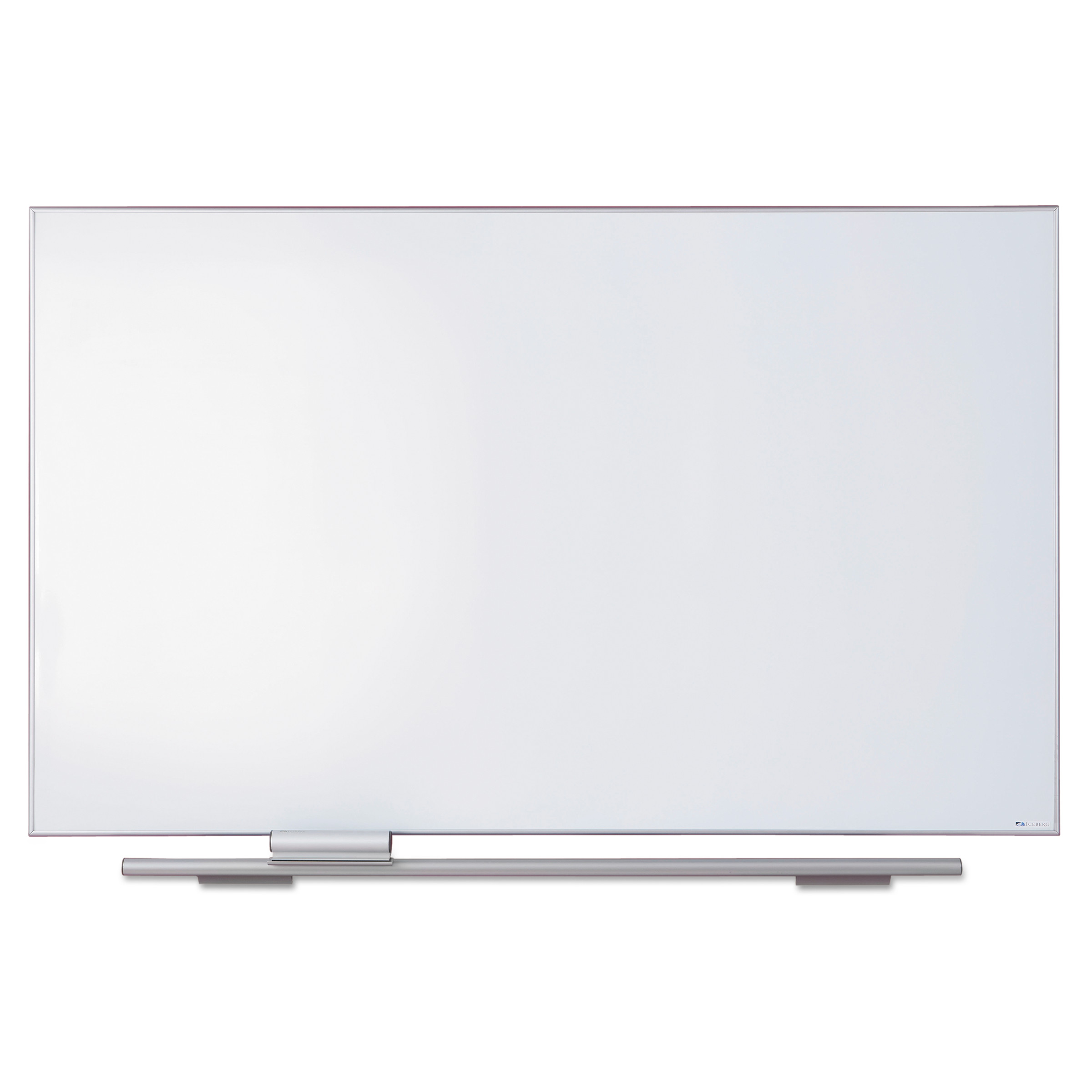 Iceberg Polarity Porcelain Dry Erase Board, 72 x 44, Aluminum Frame