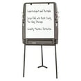 Iceberg Portable Flipchart Easel, Resin, 35w x 30d x 73h, Charcoal
