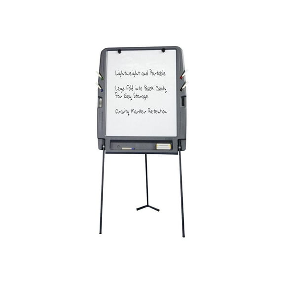 Iceberg Portable Flipchart Easel with Dry-erase Surface