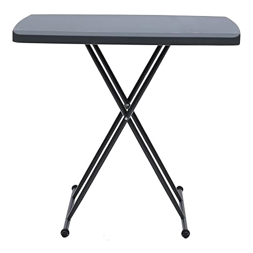 Iceberg Small Camping Personal Folding Table Heavy Duty Utility Table ...