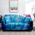 thumbnail image 1 of Iceberg Sofa Cover Antarctic Natural Landscape Floating Ice Couch Cover All-Wrapped Washable Furniture Protector From Dust Stain, 1 of 4
