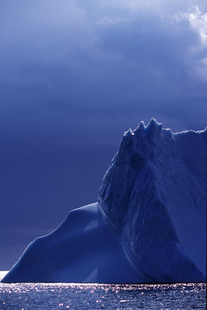 Iceberg West Greenland Canvas Art - Insight Photography Design Pics (11 x 17)