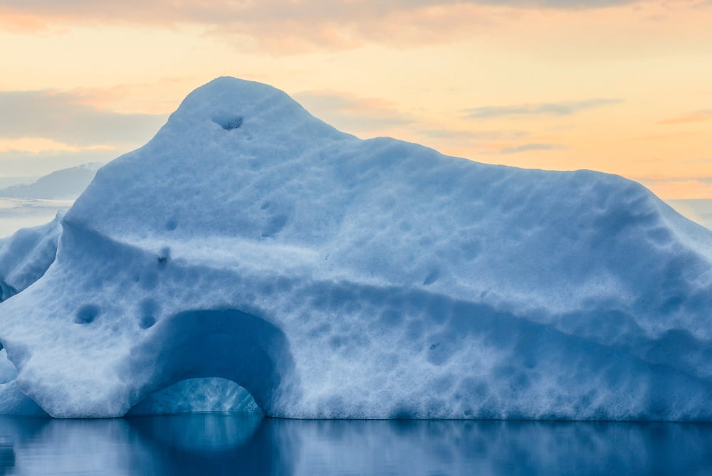 Iceberg on the Jokulsarlon Glacial Lagoon Breidamerkurjokull Vatnajokull Ice Cap Iceland Canvas Art - Panoramic Images (27 x 9)