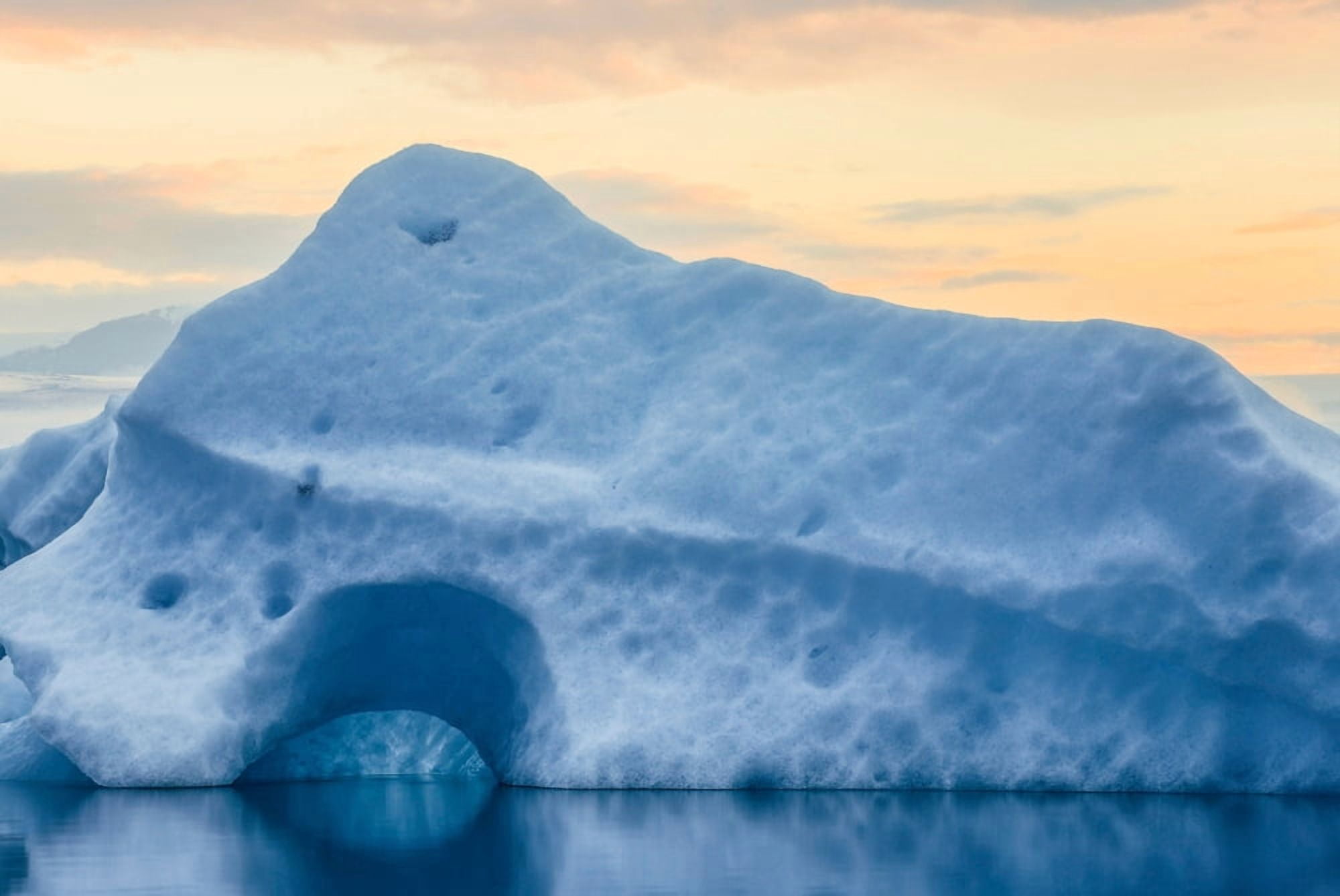 Iceberg on the Jokulsarlon Glacial Lagoon Breidamerkurjokull Vatnajokull Ice Cap Iceland Canvas Art - Panoramic Images (36 x 12)