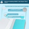 Icebox Cube Pillow Cooling Memory Foam Side Sleeper Pillow Designed