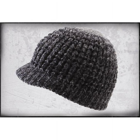 Icebox Dohm 887-4 Super Soft Visor Winter Hat - Coal, Large