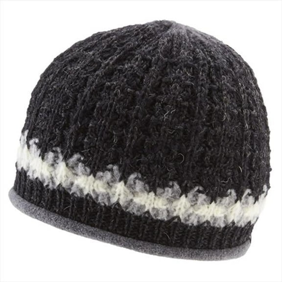 Icebox Dohm 890-3 Pattern One Winter Hat - Pepper, Medium-Large