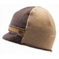 thumbnail image 1 of Icebox Xob 861-3 Trio Peace Visor - Brown & Tan, Medium-Large, 1 of 1