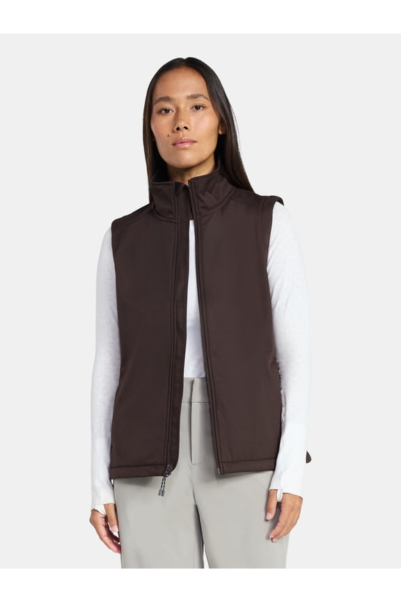 , Female, Classic Soft Shell Vest, Polyester, 3 Layer Soft Shell Vest