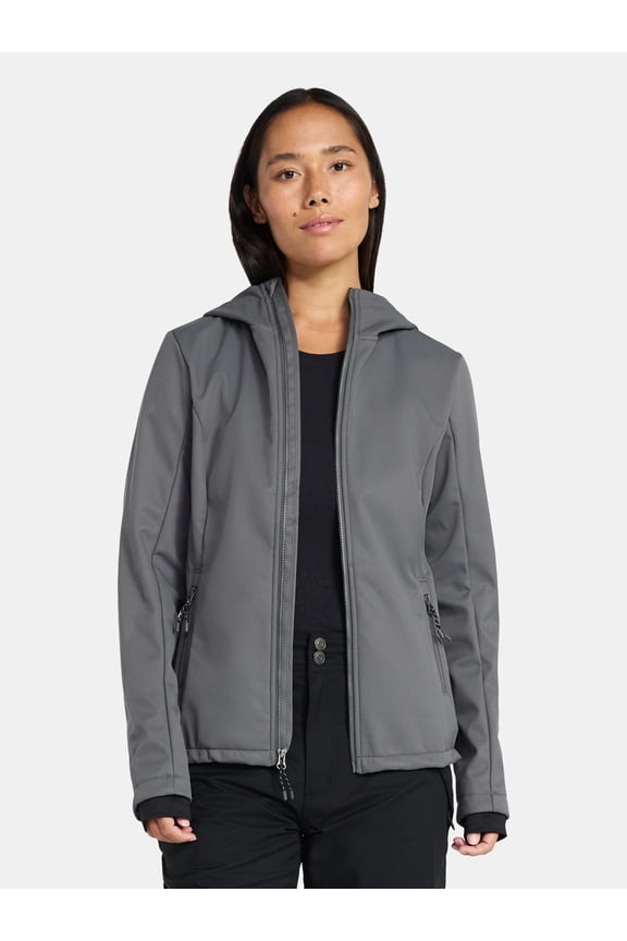 , Female, Venus, Polyester, 3 Layer Hooded Soft Shell Jacket