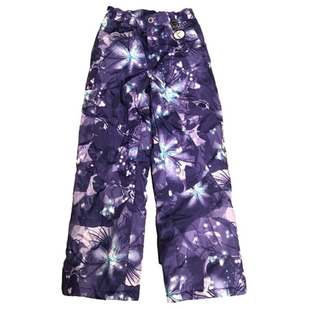 Iceburg Girls Green & Black Camo Snow & Ski Snowboarding Pants
