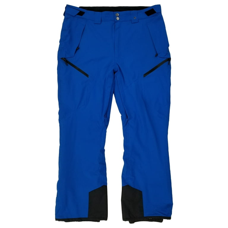 Iceburg Mens Royal Blue Insulated Outdoor Ski Snow Snowboard Pants Large