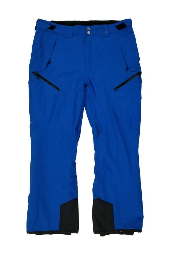 Mens Royal Blue Insulated Outdoor Ski Snow Snowboard Pants Large