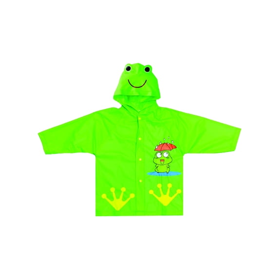 Iceburg Toddler Boys' Frog Rain Coat