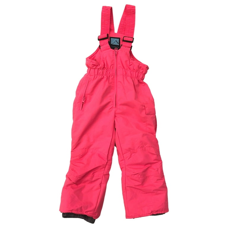 Iceburg Toddler Girls Neon Hot Pink Snow Bibs Ski Pants 2T