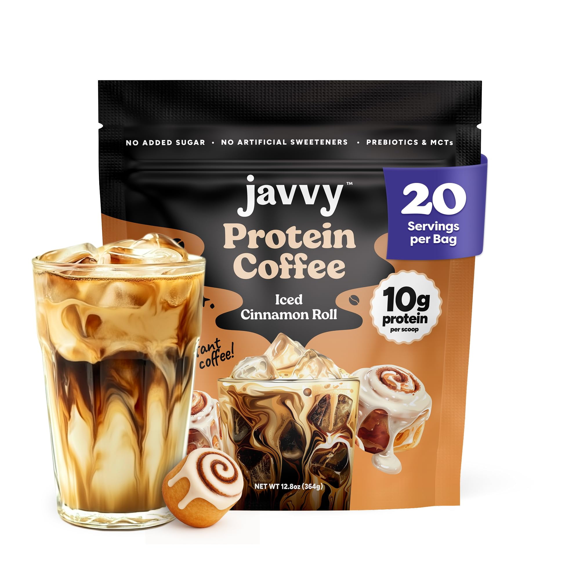 【新品】マッコイ　NONF モンスター 2個セット、プロテイン コーヒー Iced-Cinnamon-Roll-Protein-
