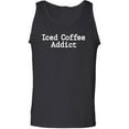 thumbnail image 1 of Iced Coffee Addict Adult Tank Top, 1 of 3