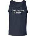 thumbnail image 1 of Iced Coffee Addict Adult Tank Top, 1 of 3