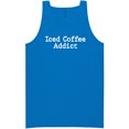 thumbnail image 1 of Iced Coffee Addict Neon Tank Top, 1 of 1