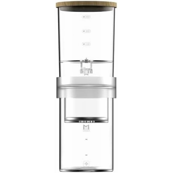 Iced Coffee Cold Brew Drip Maker, 300ml/10oz Cold Brew Coffee Maker with 2 Filter Ice Coffee Machine for Home$$Home Decor, Kitchen, & Other