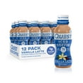 Iced Coffee, Vanilla Latte, 1g of Sugar, 10g of Protein, 90 calories, 200mg of caffeine, 12