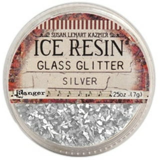 German Glass Glitter Silver 1 lb. Bag