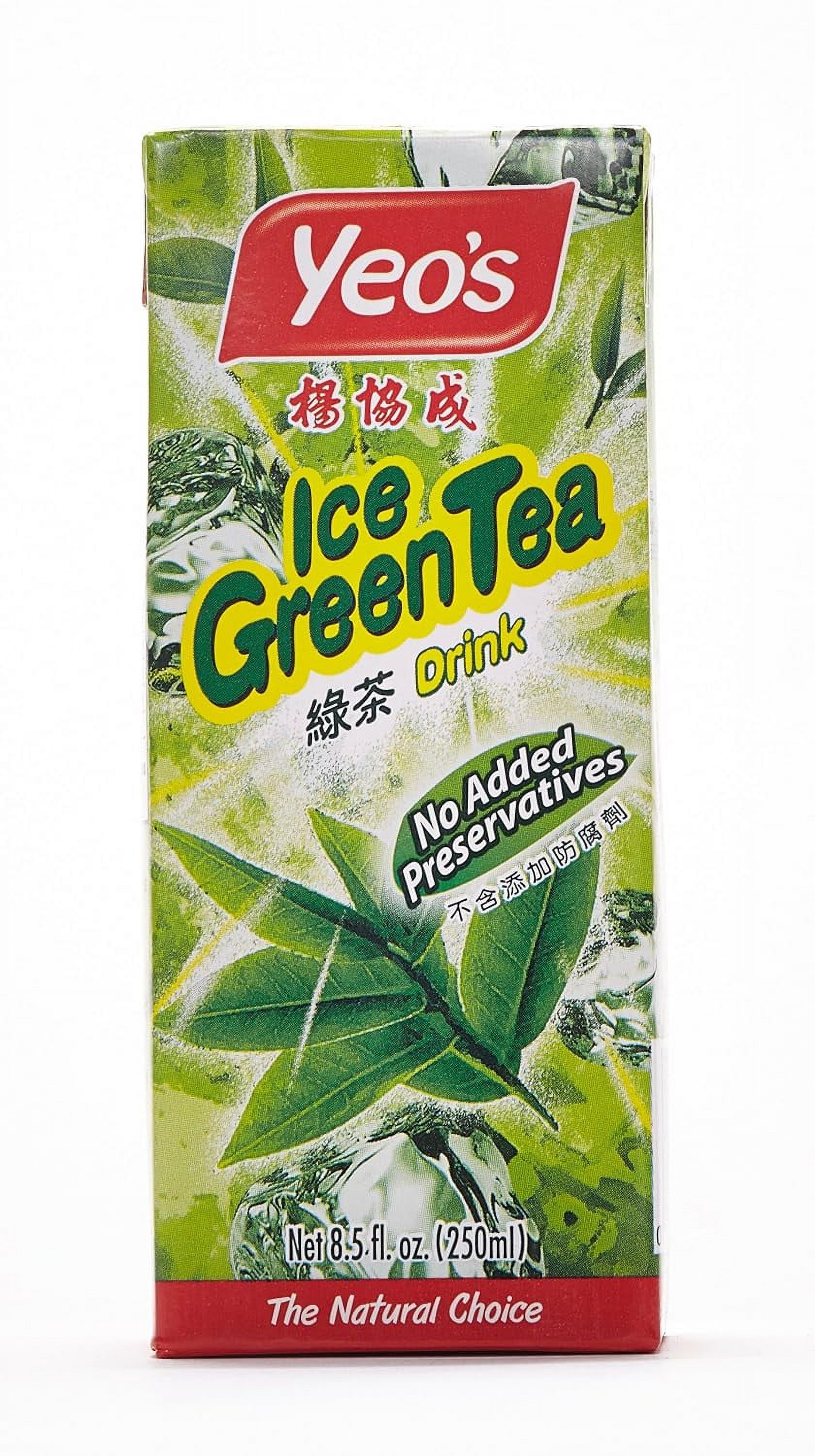 Iced Green Tea Drink, 8.5 Oz (Pack Of 24) Cartons No Artificial