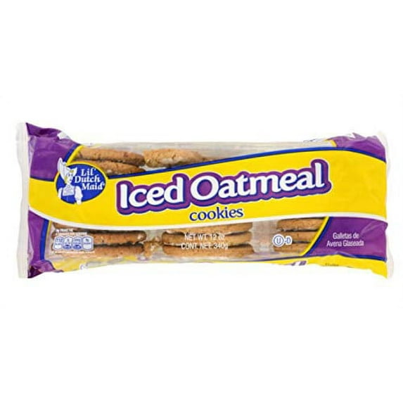 Iced Oatmeal Cookies 4 12 Oz