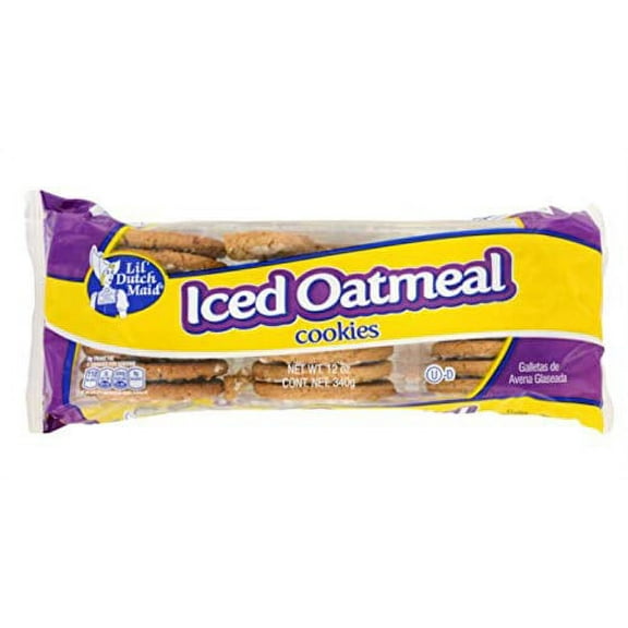 Iced Oatmeal Cookies 4 12 Oz