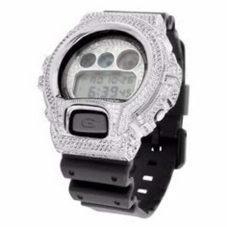 4.25 Carat Moissanite VVS Iced Out G Shock DW6900 Custom
