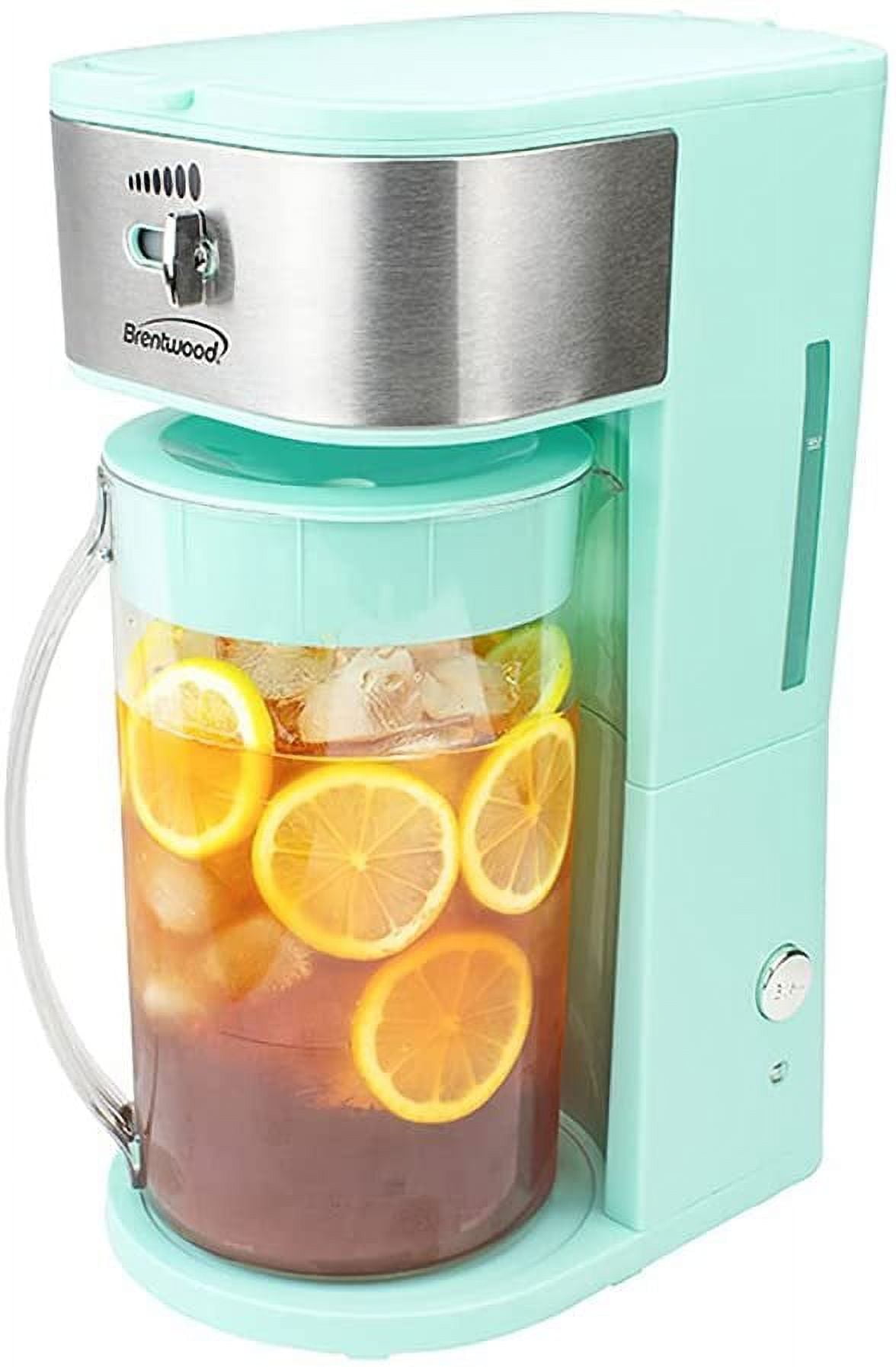 Iced Tea & Iced Coffee Maker with Strength Selector & 64 Oz Pitcher