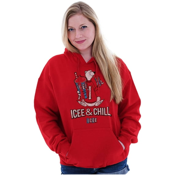 Icee And Chill Vintage Polar Bear Hoodie Sweatshirt Women Men Brisco Brands S