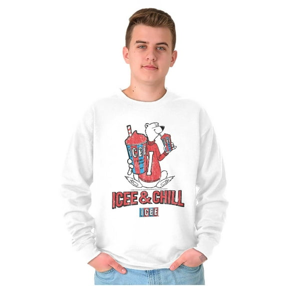 Icee And Chill Vintage Polar Bear Sweatshirt for Men or Women Brisco Brands X