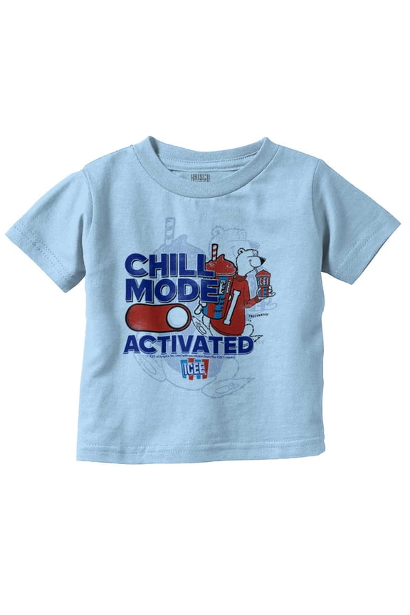Icee Chill Mode Activated Toddler Boy Girl T Shirt Infant Toddler Brisco Brands 5T