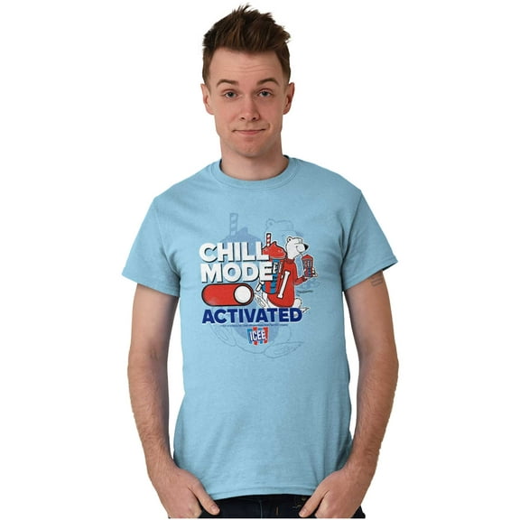 Icee Chill Mode Activated Unisex Plus Size Graphic Tee Brisco Brands 2X