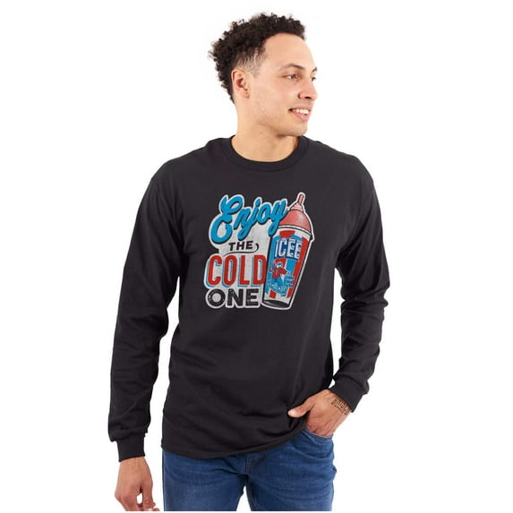 Icee Enjoy The Cold One Officially Long Sleeve TShirt Men Women Brisco Brands S