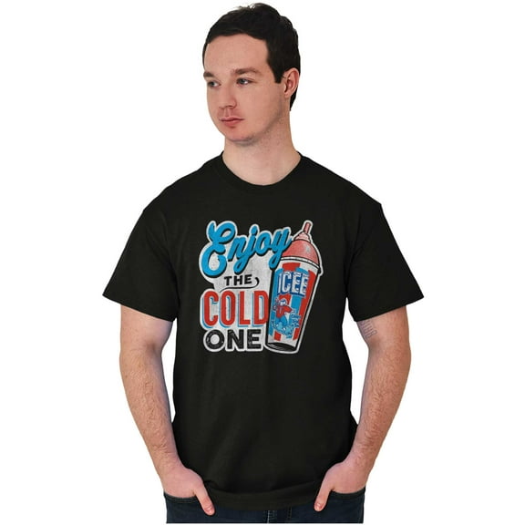 Icee Enjoy The Cold One Officially Men's Graphic T Shirt Tees Brisco Brands S