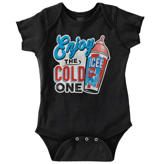 Icee Enjoy The Cold One Officially Romper Boys or Girls Infant Baby Brisco Brands 12M