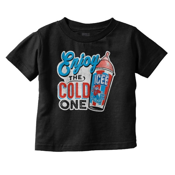 Icee Enjoy The Cold One Officially Toddler Boy Girl T Shirt Infant Toddler Brisco Brands 12M