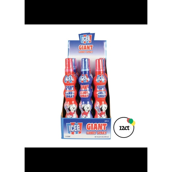 Icee Giant Candy Spray 12 ct