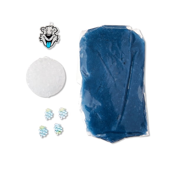 Icee Slime with Mixins Blue Raspberry Set