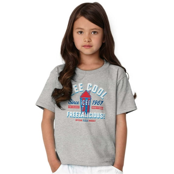 Icee Vintage Retro Crewneck T Shirts Boy Girl Teen Brisco Brands L