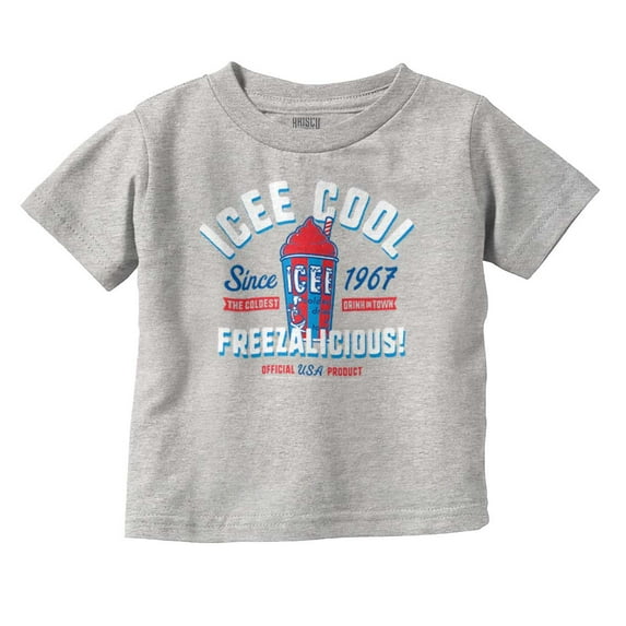 Icee Vintage Retro Toddler Boy Girl T Shirt Infant Toddler Brisco Brands 12M
