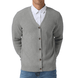 Polo Men's Tipped Quarterzip Jaquard Terry Polo Sweater
