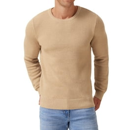Ma Croix Mens Lightweight Fleece Crew Neck Long Sleeve Sweater Walmart