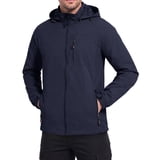 Loop Hook Pos Iceglad Men's Lightweight Hooded Windbreaker Jacket with Detachable ...