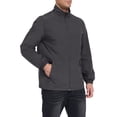 thumbnail image 1 of Iceglad Men's Lightweight jacket Full Zip Windbreaker Athletic Jacket with Pockets Size Up Recommended Casual Track Jacket Breathable Outdoor Running Sportswear Coat for Training Fitness, 1 of 8