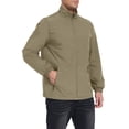 thumbnail image 1 of Iceglad Men's Lightweight jacket Full Zip Windbreaker Athletic Jacket with Pockets Size Up Recommended Casual Track Jacket Breathable Outdoor Running Sportswear Coat for Training Fitness, 1 of 8