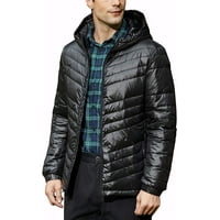 Iceglad Men's Insulated Warm Hooded Puffer Jacket (2 colors) only .99: eDeal Info